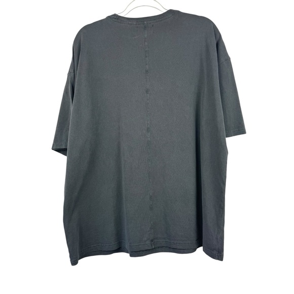 JOAH BROWN Oversized Vintage Tee Washed Black Baggy Boyfriend Slouchy Small/Med - Picture 6 of 11